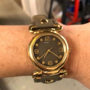 Marc By Marc Jacobs women’s watch with leather
